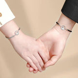 2PCS Little Prince & Fox Braided Rope Bracelets for Couples Friendship