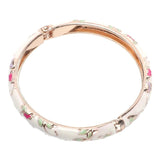 Ethnic Style Cloisonne Bangle Women Bracelet Hand Decor