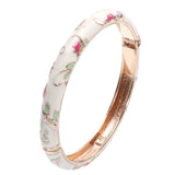 Ethnic Style Cloisonne Bangle Women Bracelet Hand Decor