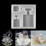 Silicone Mold Keychain for Perfume Bottle Epoxy Resin Crafts