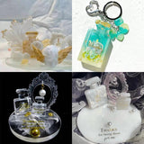 Silicone Mold Keychain for Perfume Bottle Epoxy Resin Crafts