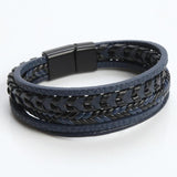 Woven Leather Bracelets for Men and Women