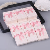 12pcs/lot Custom Jewelry Packaging Box Earrings Ring Necklace Gift Wedding