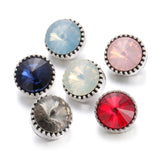 10pcs 12mm Snap Jewelry Round Diy Metal Snap Buttons