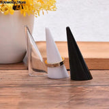 Acrylic Finger Cone Ring Holder Jewelry Organizer