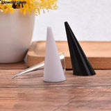 Acrylic Finger Cone Ring Holder Jewelry Organizer