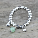 Adjustable Beads Water Drop Heart Bracelet Resin Candy