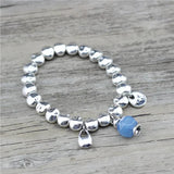 Adjustable Beads Water Drop Heart Bracelet Resin Candy