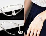 Tibetan Silver Snake Chain Bracelet Bangle 16-23cm LFH005