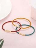 ARRIVAL Steel Wire Braided Bracelet for Couple