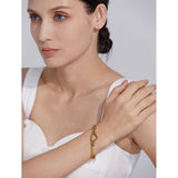 Heart Cuban Chain Stainless Steel Bracelet