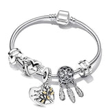 Shinning Star Moon Charm Beads for Bracelet DIY Nature Style Jewelry Gift