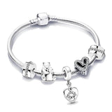 Shinning Star Moon Charm Beads for Bracelet DIY Nature Style Jewelry Gift