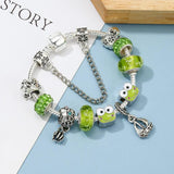 Summer Styles Frog Fish Sail Beads Charm Bracelets