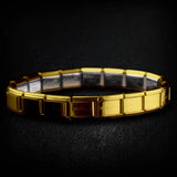 Stainless Steel Charm Bracelet for Women Men