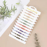 12pcs Heart Charm Bracelets Set for Women Girls, Braided Rope Wristband Anklets