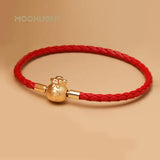 Gold Lucky Bag Charm Bracelet for Women