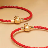 Gold Lucky Bag Charm Bracelet for Women