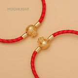 Gold Lucky Bag Charm Bracelet for Women