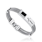 Vintage Cross Bracelet Men's Charm Jewelry Religious Bracelet