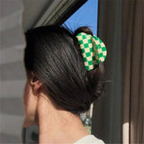 HUANZHI Multicolor Square Acetate Hair Clip Claw Women Hair Accessories