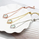 Colorful Zircon Evil Eye Bracelet for Women Girls Men