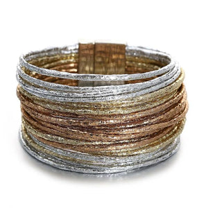 Boho Multilayer Leather Wrap Bracelet for Women