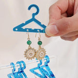 Acrylic Earrings Display Stand with 8 Mini Hangers
