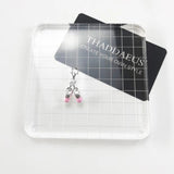 Baby Shoe Dangle 925 Silver Charm Pink Jewelry Women
