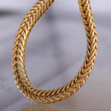 Golden Hollow Stylish Women Bracelet Hand Chain Bangle
