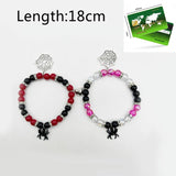 Halloween Spider Bracelet For Women Men Magnetic Heart Couple Bangle