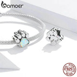 925 Sterling Silver Pet Animal Pendant Charm for DIY Jewelry