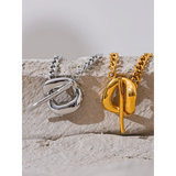 Stainless Steel Chain Bracelet 18K Plated Statement Jewelry