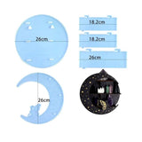 Cat Style Moon Shaped Silicone Storage Rack Mold