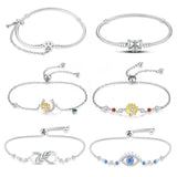 Women's Greek Evil Eye Bracelet, Personalized Gift