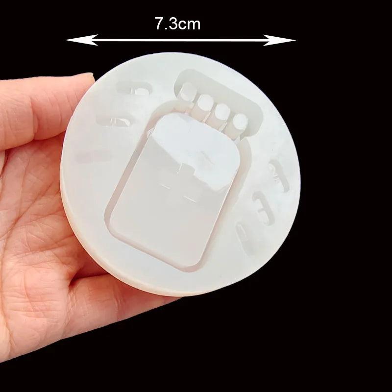 DIY Shaker Mold Medicine Series Silicone Resin Mold Jewelry Tool