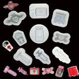 DIY Shaker Mold Medicine Series Silicone Resin Mold Jewelry Tool