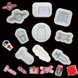 DIY Shaker Mold Medicine Series Silicone Resin Mold Jewelry Tool