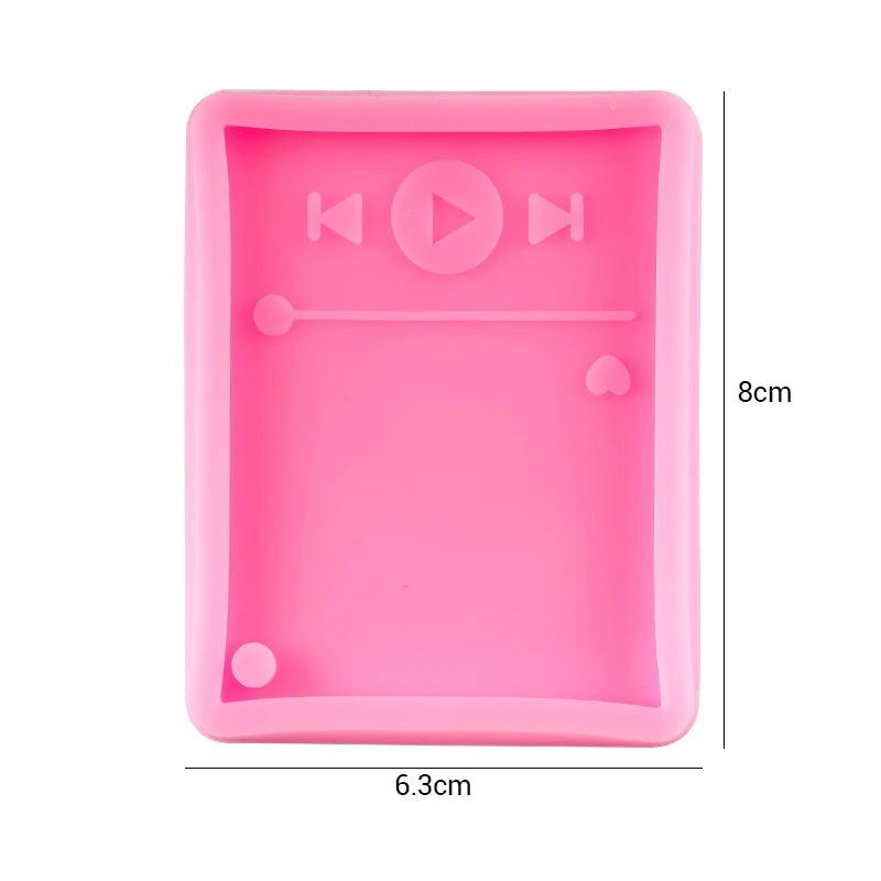 Heart Shape Keychain & Dog Paw Print Resin Molds for DIY Crafts
