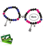 Heart Magnetic Matching Couple Bracelets Romantic Party Jewelry