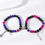 Heart Magnetic Matching Couple Bracelets Romantic Party Jewelry