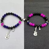 Heart Magnetic Matching Couple Bracelets Romantic Party Jewelry