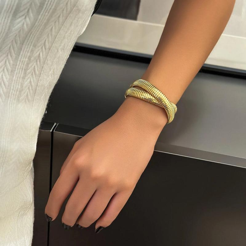 Thick Cross Bracelets for Women Chunky Hand Chains Jewelry