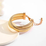 Thick Cross Bracelets for Women Chunky Hand Chains Jewelry