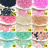 Peanut Charm Czech Glass Seed Beads DIY Bracelet Necklace Earring Spacer
