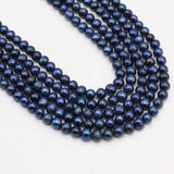 Natural Freshwater Pearl Round Beads for DIY Jewelry Making