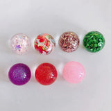 Colorful Christmas Resin Beads Tree Pendant Charm Material