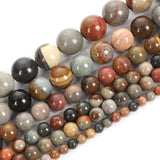 Ocean Stone Round Beads for Jewelry Making 4-12MM