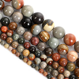 Ocean Stone Round Beads for Jewelry Making 4-12MM