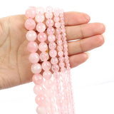 Pink Quartz Faceted Gem Charms 4/6/8/10/12 MM